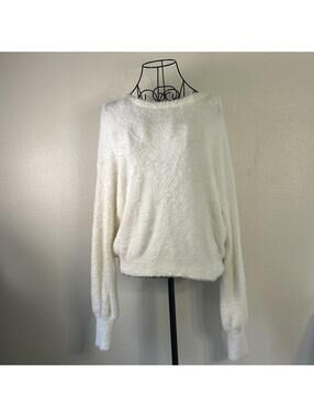 Super Soft White Express Sweater